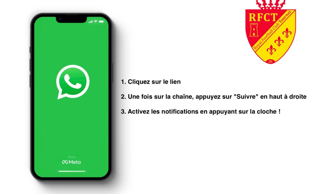 Nous sommes sur Whatsapp!