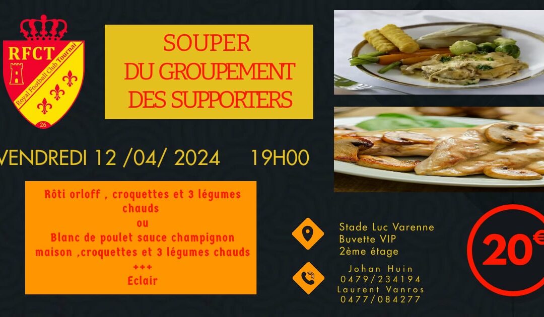 Repas des supporters