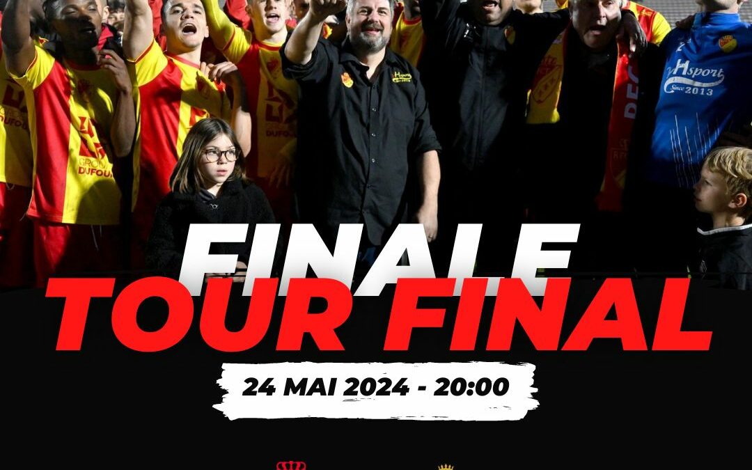 Finale des vainqueurs : RFC Tournai – RU Tubize Braine